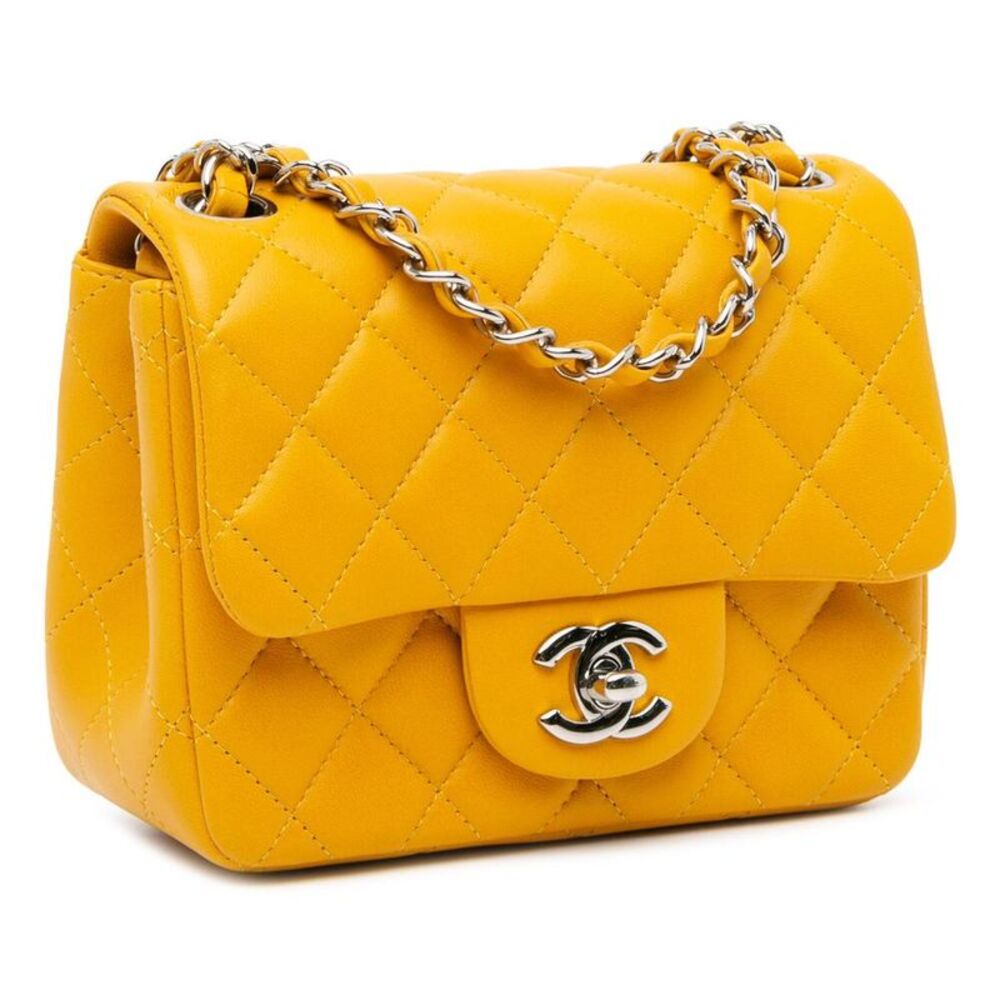 Pre Loved chanel Women Yellow Crossbody Bags - Picture 2 of 8
